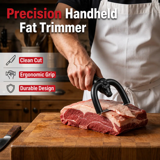 🔥Last Day Sale! 50% Off!🔥Handheld Meat Fat Trimmer – Fast, Precise & Easy to Clean