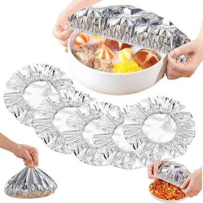 Aluminum Foil Food Cover Heat Retaining Fresh Keeping Kitchen Table Cover