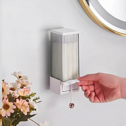 Wall-Mounted Cotton Pad Dispenser