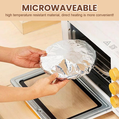 Aluminum Foil Food Cover Heat Retaining Fresh Keeping Kitchen Table Cover