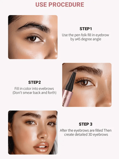 🥳2026 HOT SALE🥳BUY 1 GET 1 FREE Each $12.49✨3D Microblading Eyebrow Pencil – Waterproof, smudge-proof & lasts 24h. 💕🎁