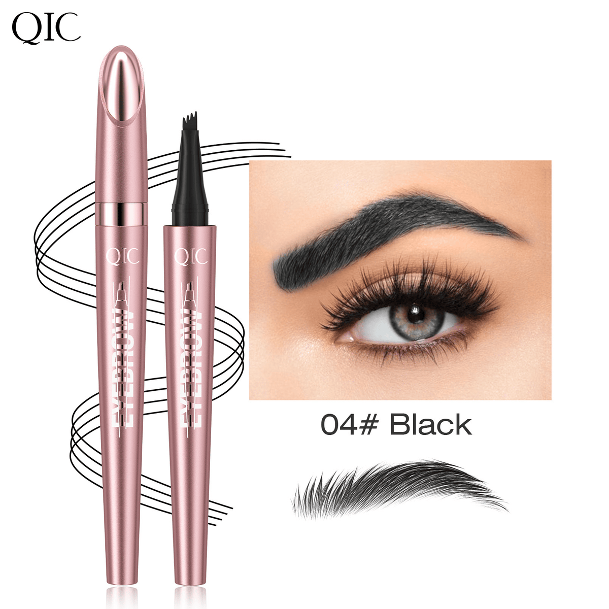 🥳2026 HOT SALE🥳BUY 1 GET 1 FREE Each $12.49✨3D Microblading Eyebrow Pencil – Waterproof, smudge-proof & lasts 24h. 💕🎁