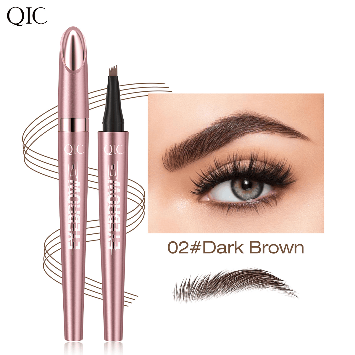 🥳2026 HOT SALE🥳BUY 1 GET 1 FREE Each $12.49✨3D Microblading Eyebrow Pencil – Waterproof, smudge-proof & lasts 24h. 💕🎁
