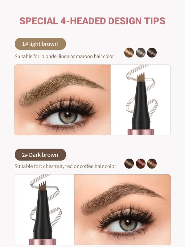 🥳2026 HOT SALE🥳BUY 1 GET 1 FREE Each $12.49✨3D Microblading Eyebrow Pencil – Waterproof, smudge-proof & lasts 24h. 💕🎁