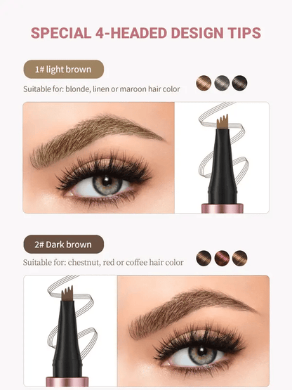 🥳2026 HOT SALE🥳BUY 1 GET 1 FREE Each $12.49✨3D Microblading Eyebrow Pencil – Waterproof, smudge-proof & lasts 24h. 💕🎁