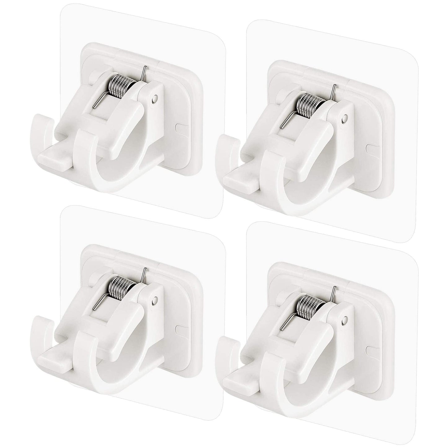🔥Last Day Buy 2 Get 1 Free (18 PCS) $1.55 Each🔥 No-Drill Curtain Brackets — Hold Up to 13 lbs! 💪