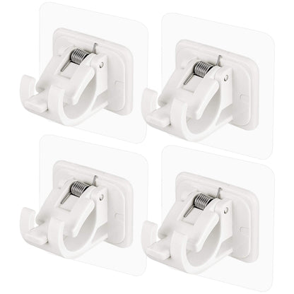 🔥Last Day Buy 2 Get 1 Free (18 PCS) $1.55 Each🔥 No-Drill Curtain Brackets — Hold Up to 13 lbs! 💪