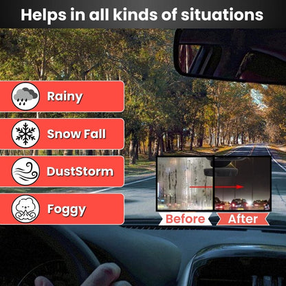 🔥Last Day! Buy 2 Get 1 Free Each $13.33🔥Instant Clear Car Glass Windshield Cleaner
