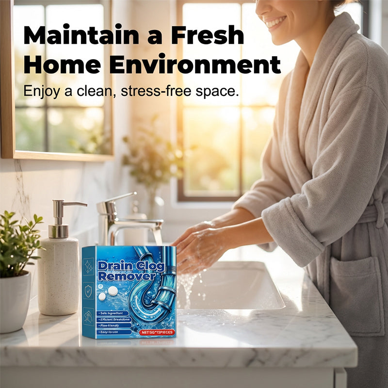 📢📢BUY 2 GET 2 FREE⏰Effervescent Drain Clog Remover Tablets