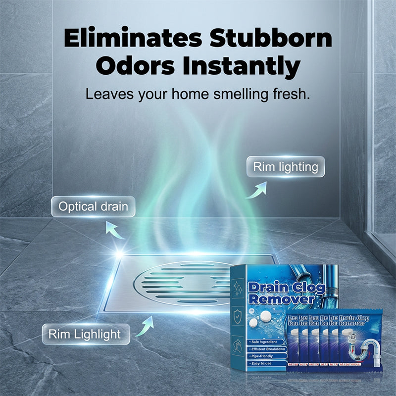 📢📢BUY 2 GET 2 FREE⏰Effervescent Drain Clog Remover Tablets