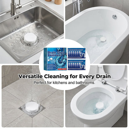 📢📢BUY 2 GET 2 FREE⏰Effervescent Drain Clog Remover Tablets